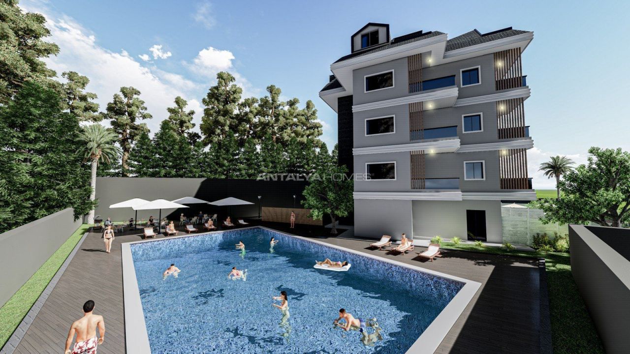 Апартаменты в Алании, Турция, 55 м2 фото 2
