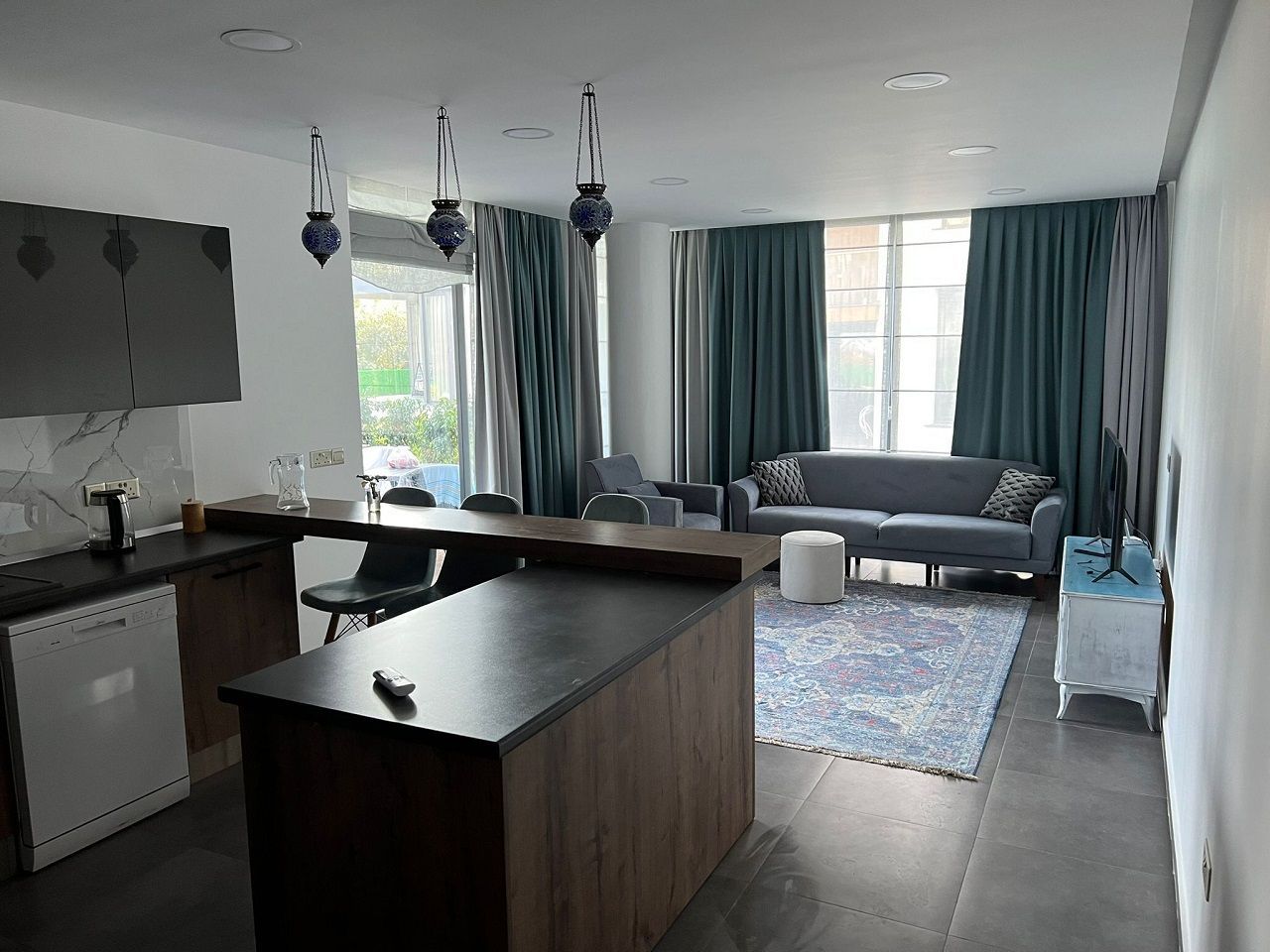 Апартаменты в Алсанджаке, Кипр, 90 м2 фото 3
