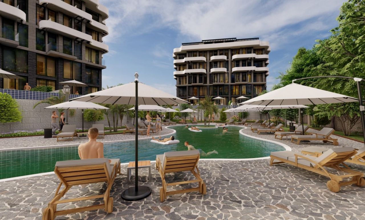 Апартаменты в Алании, Турция, 90 м2 фото 3