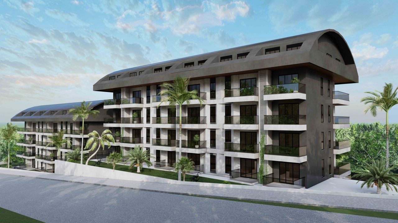 Апартаменты в Конаклы, Турция, 55 м2 фото 3