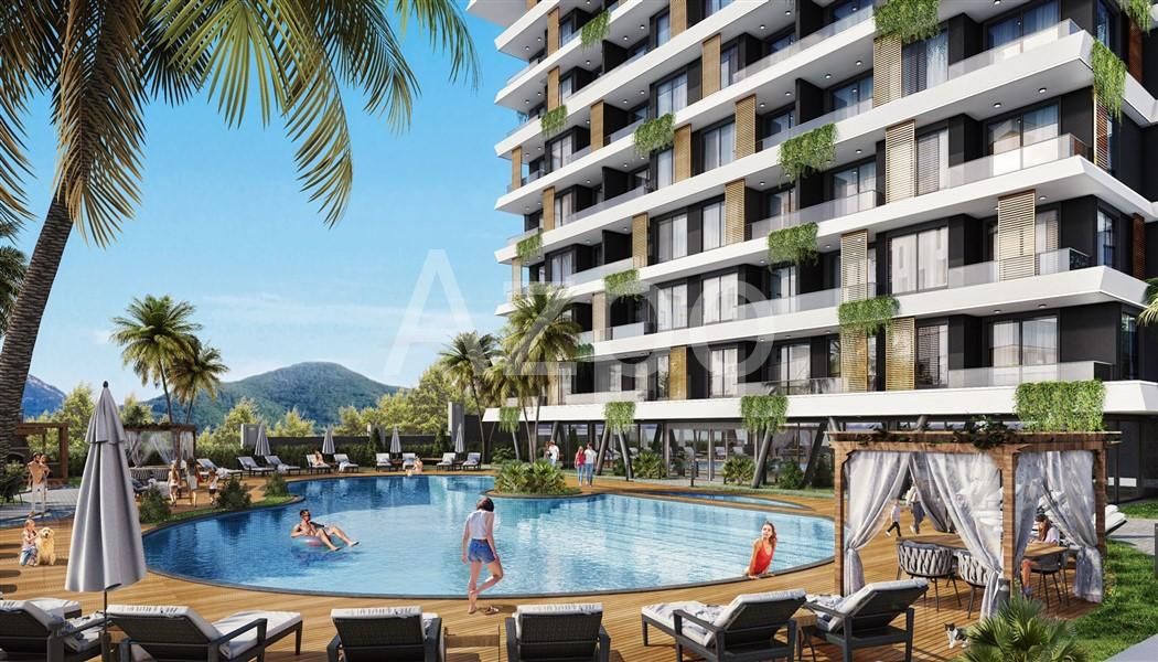 Апартаменты в Алании, Турция, 45 м2 фото 3