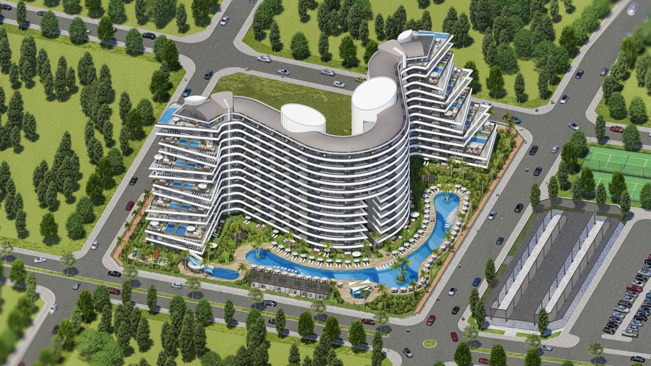 Апартаменты в Анталии, Турция, 47 м2 фото 4