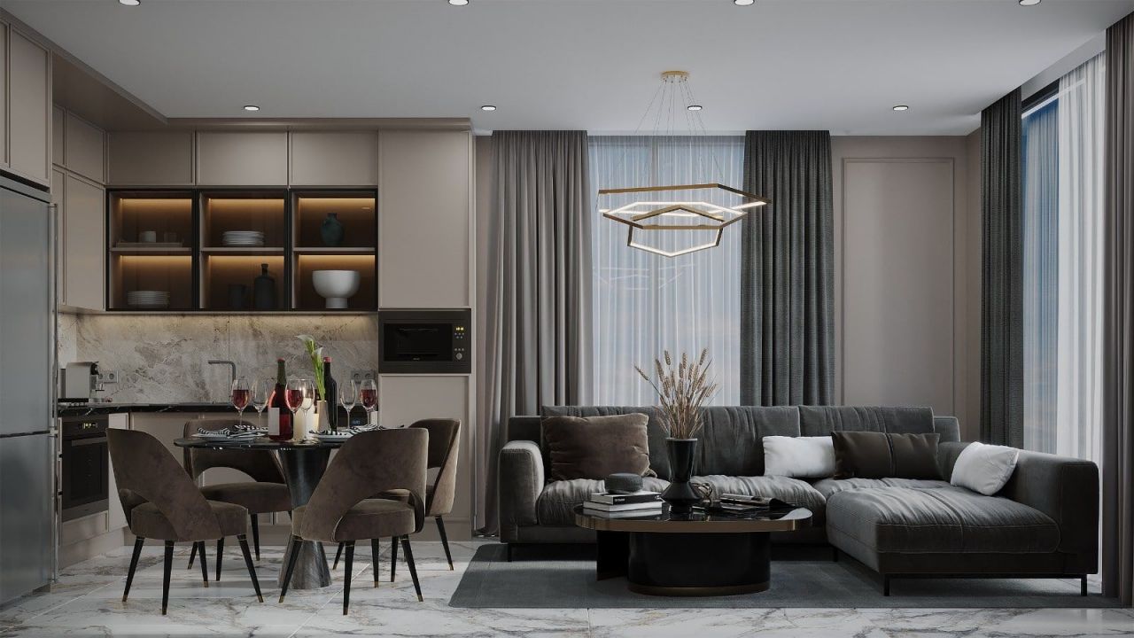 Апартаменты в Алании, Турция, 55 м2 фото 5