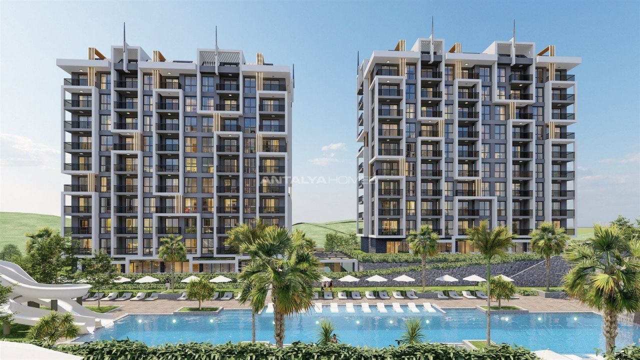 Апартаменты в Алании, Турция, 47 м2 фото 4