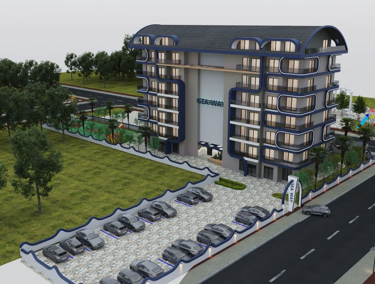 Апартаменты в Газипаше, Турция, 60 м2 фото 4