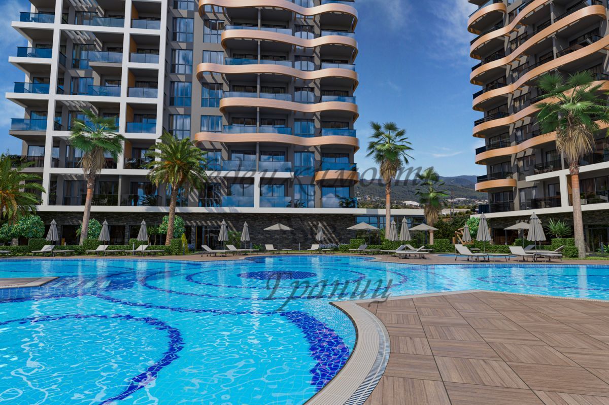 Апартаменты в Алании, Турция, 58 м2 фото 2