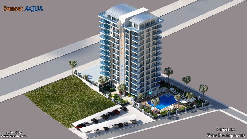 Апартаменты в Алании, Турция, 70 м2 фото 2