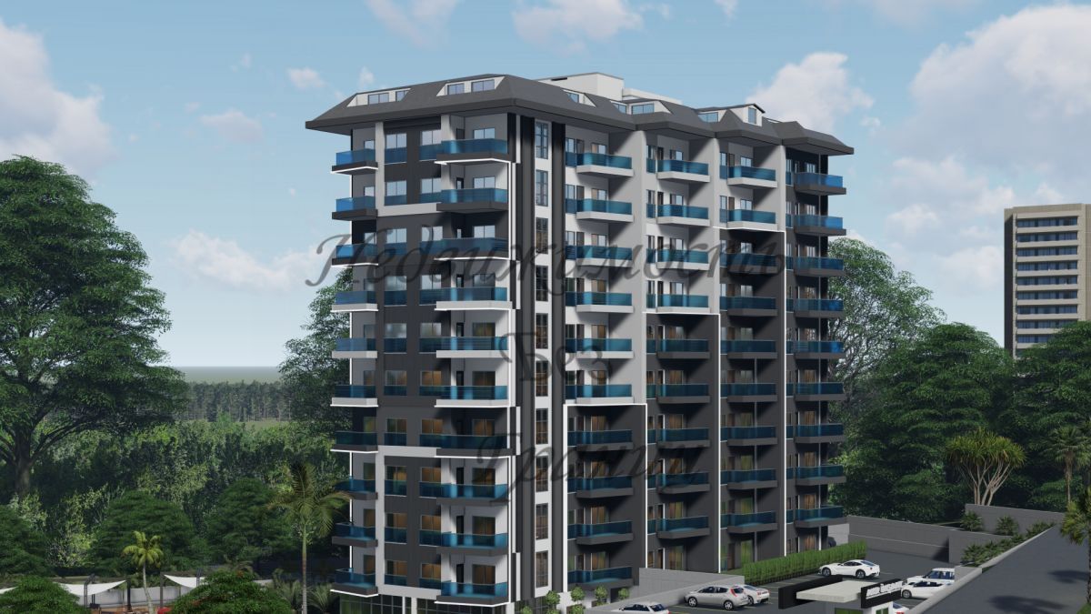 Апартаменты в Алании, Турция, 78 м2 фото 2