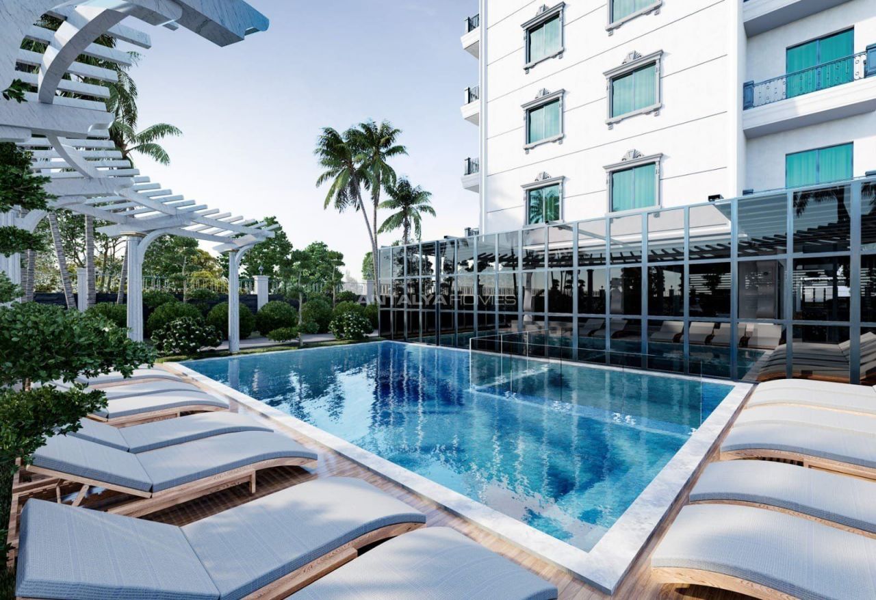 Апартаменты в Алании, Турция, 50 м2 фото 4