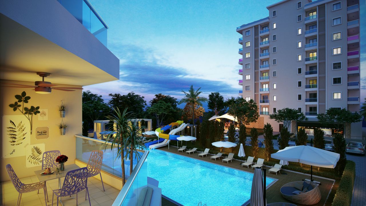 Квартира в Алании, Турция, 55 м2 фото 2