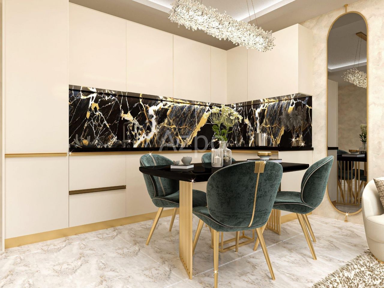 Апартаменты в Алании, Турция, 54 м2 фото 2