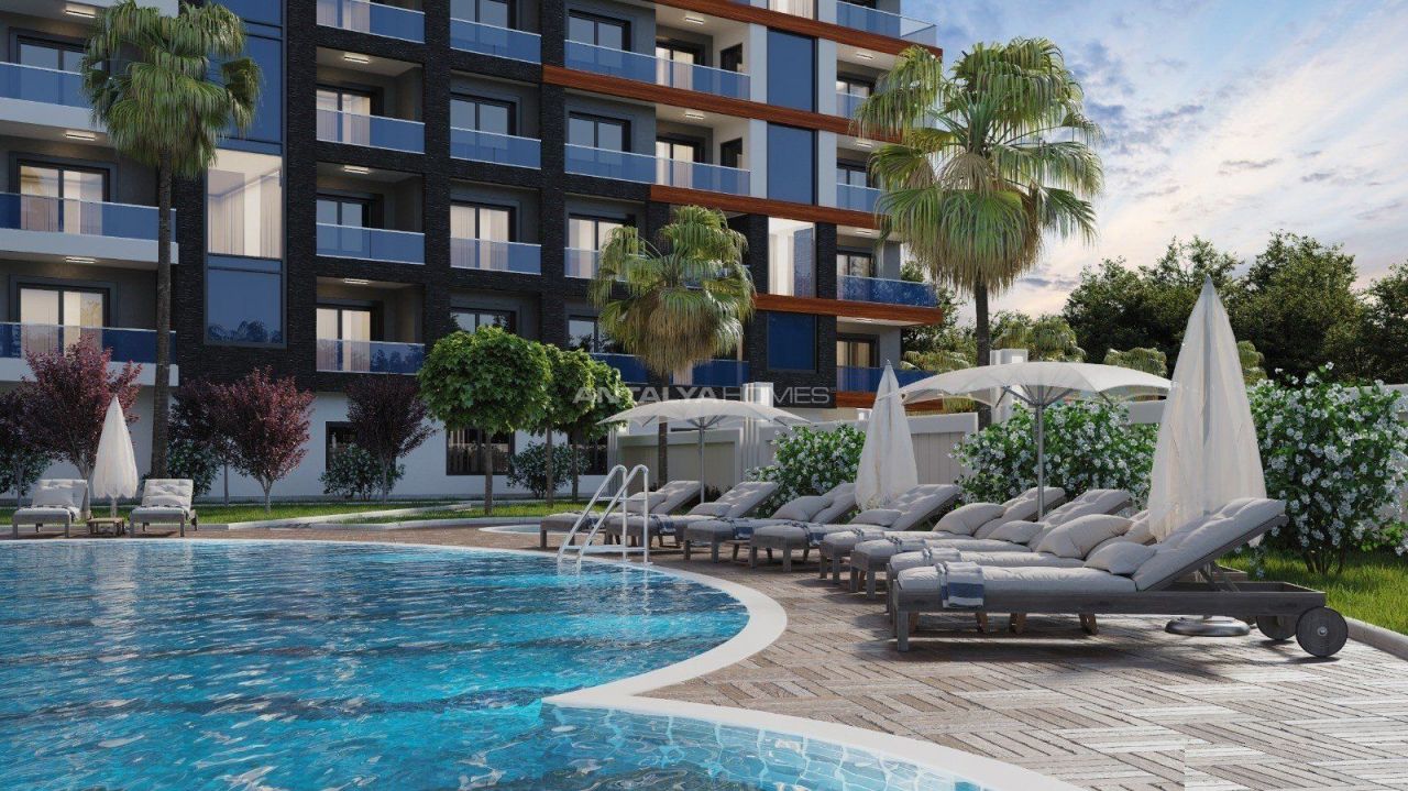 Апартаменты в Алании, Турция, 55 м2 фото 4