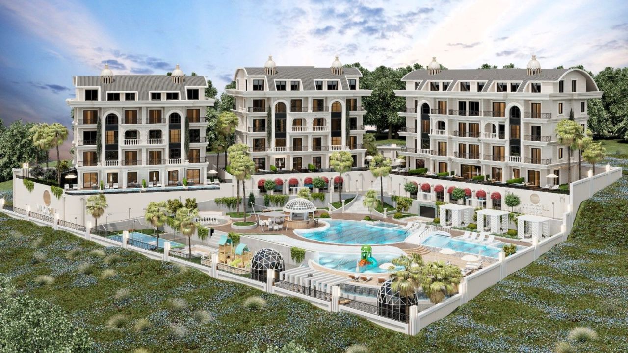 Апартаменты в Алании, Турция, 47 м2 фото 4
