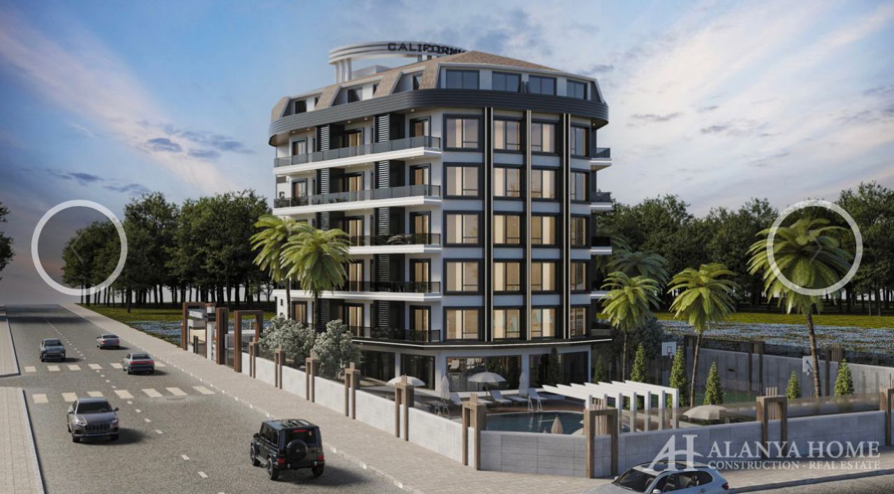 Квартира в Алании, Турция, 55 м2 фото 4