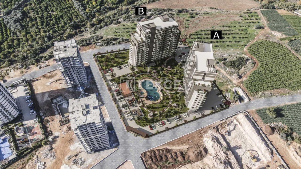 Апартаменты Мезитли, Турция, 55 м2 фото 4