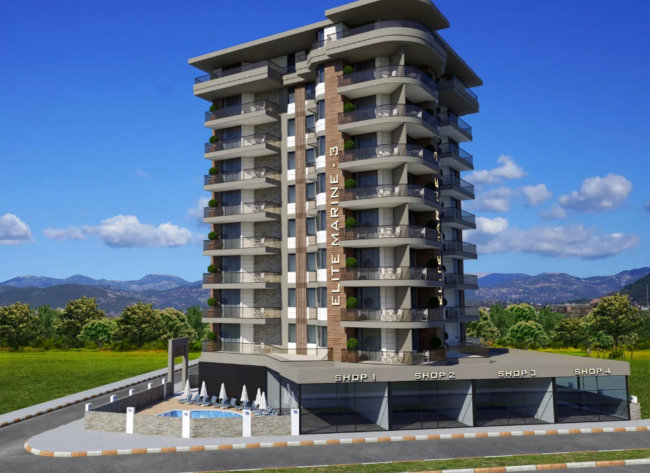 Квартира в Алании, Турция, 51 м2 фото 3