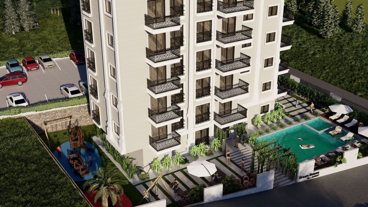 Квартира в Алании, Турция, 48 м2 фото 4