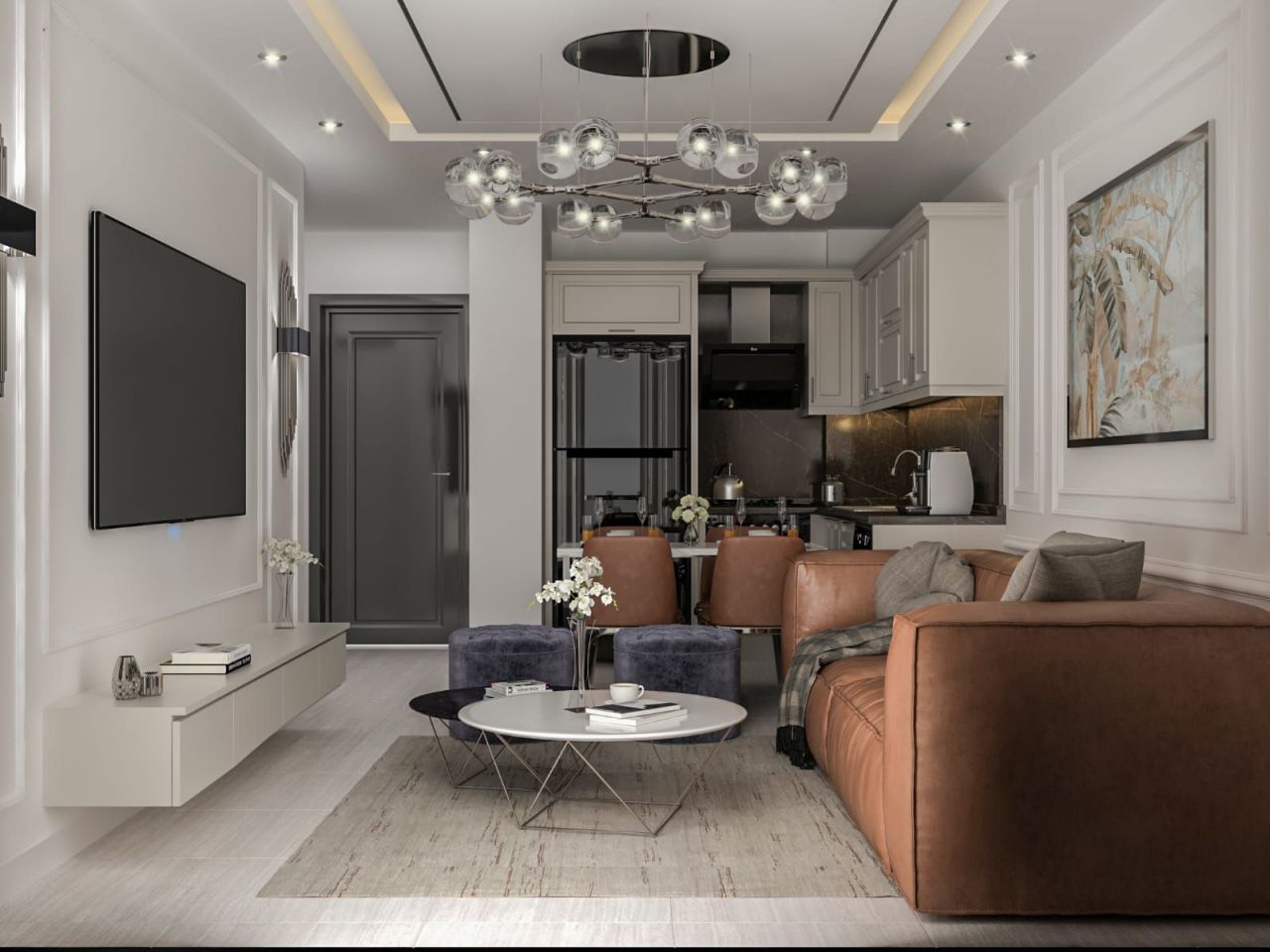 Апартаменты в Алании, Турция, 54 м2 фото 5