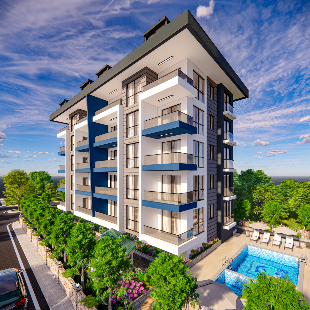 Апартаменты в Алании, Турция, 80 м2 фото 3
