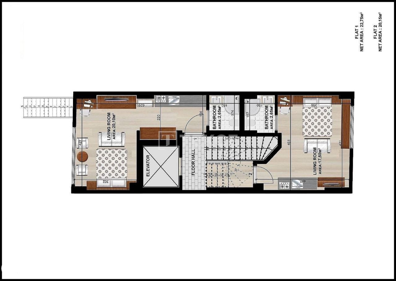 Апартаменты в Стамбуле, Турция, 374 м2 фото 5