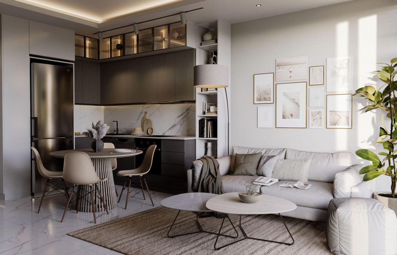 Квартира в Алании, Турция, 57 м2 фото 3
