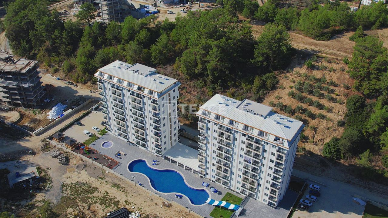 Апартаменты в Алании, Турция, 50 м2 фото 2