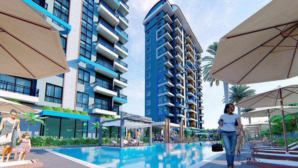 Квартира в Алании, Турция, 51 м2 фото 2