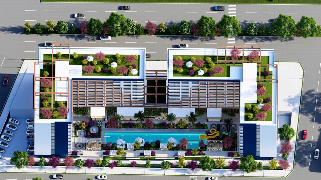 Студия в Мерсине, Турция, 39 м2 фото 2