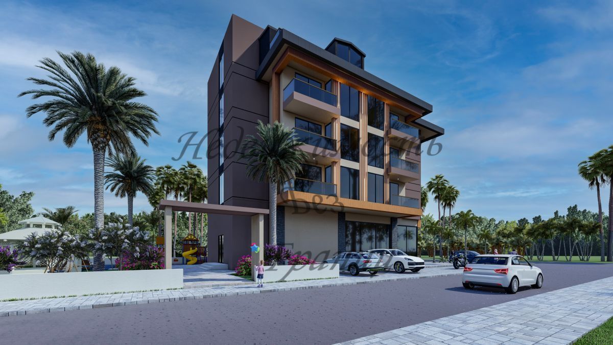 Апартаменты в Алании, Турция, 57 м2 фото 2