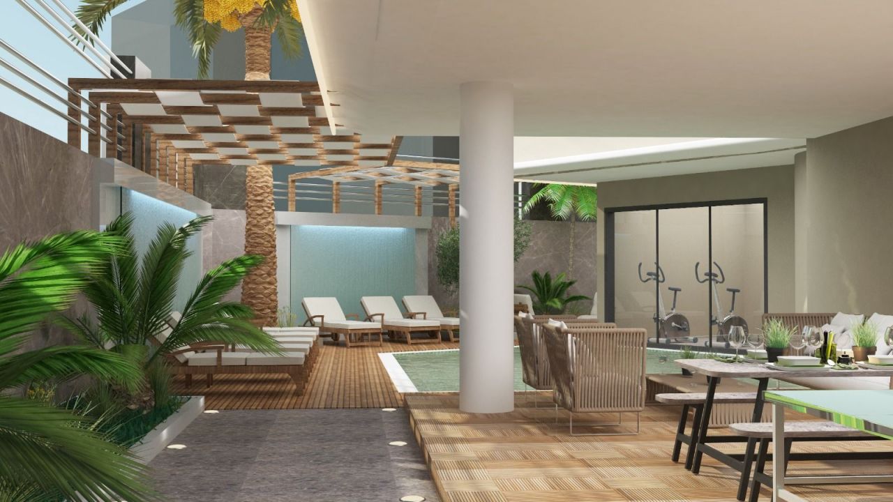 Апартаменты в Алании, Турция, 50 м2 фото 5