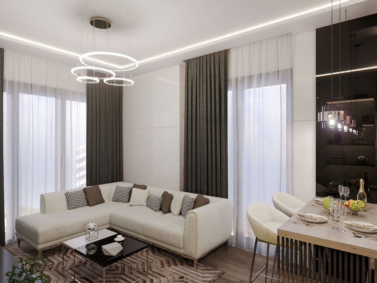 Квартира в Алании, Турция, 45 м2 фото 4