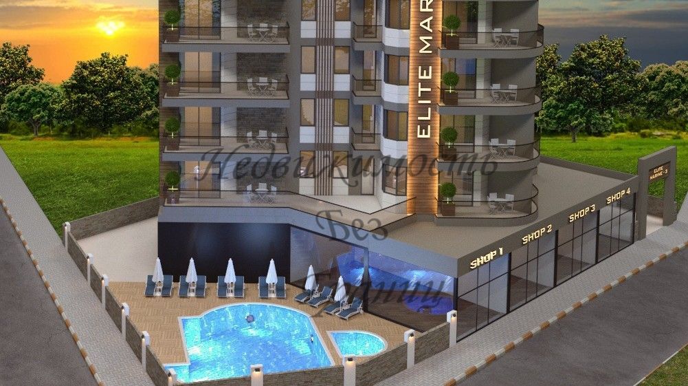 Апартаменты в Алании, Турция, 43 м2 фото 2