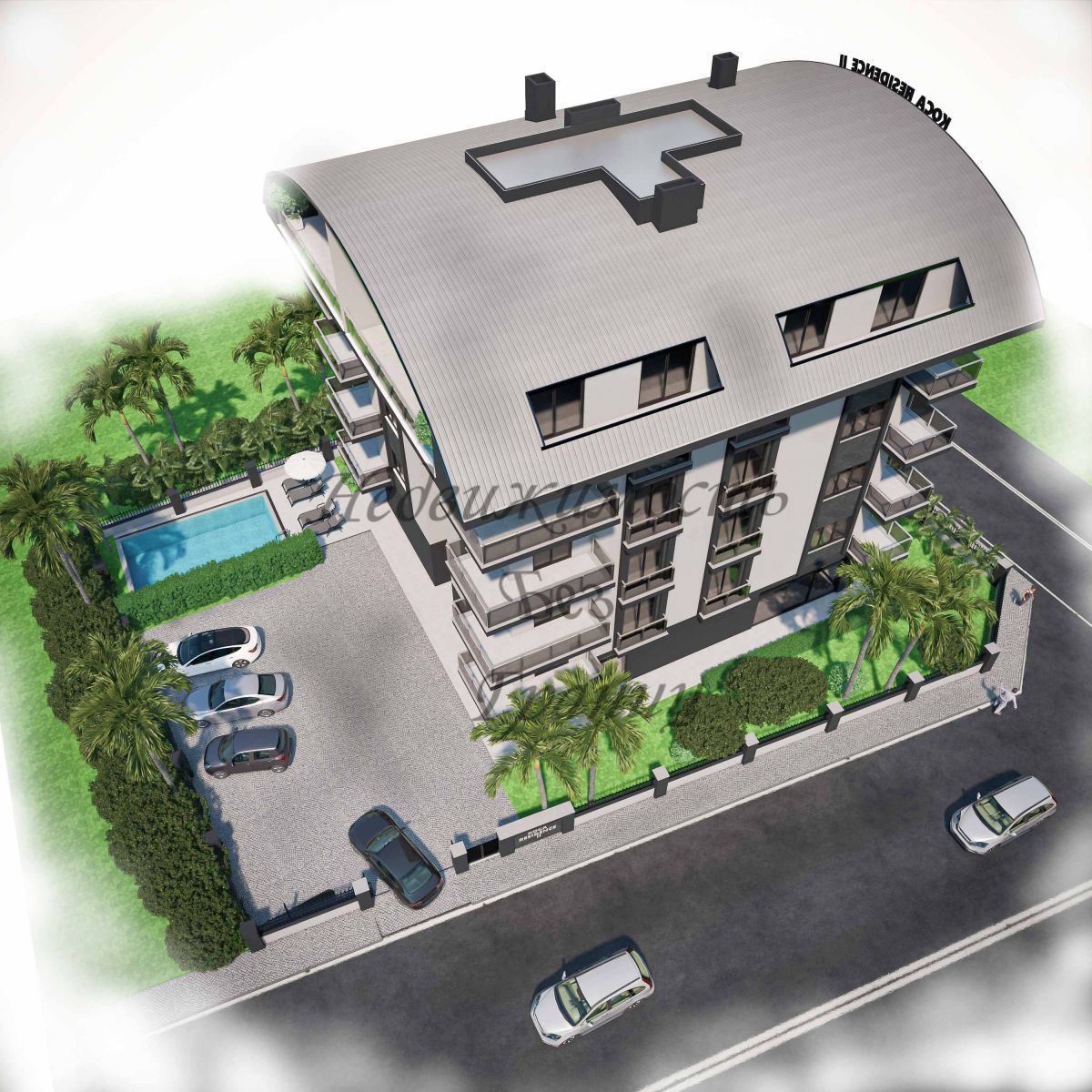 Апартаменты в Алании, Турция, 58 м2 фото 2