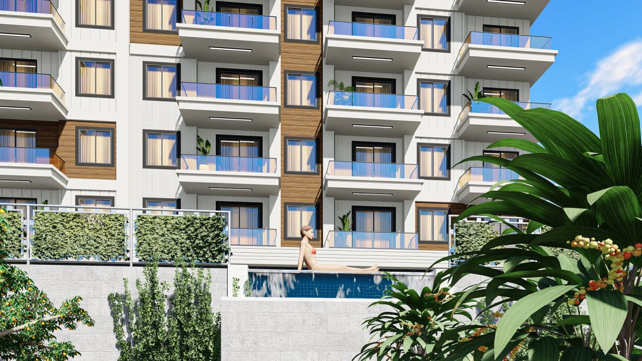 Квартира в Алании, Турция, 52 м2 фото 4