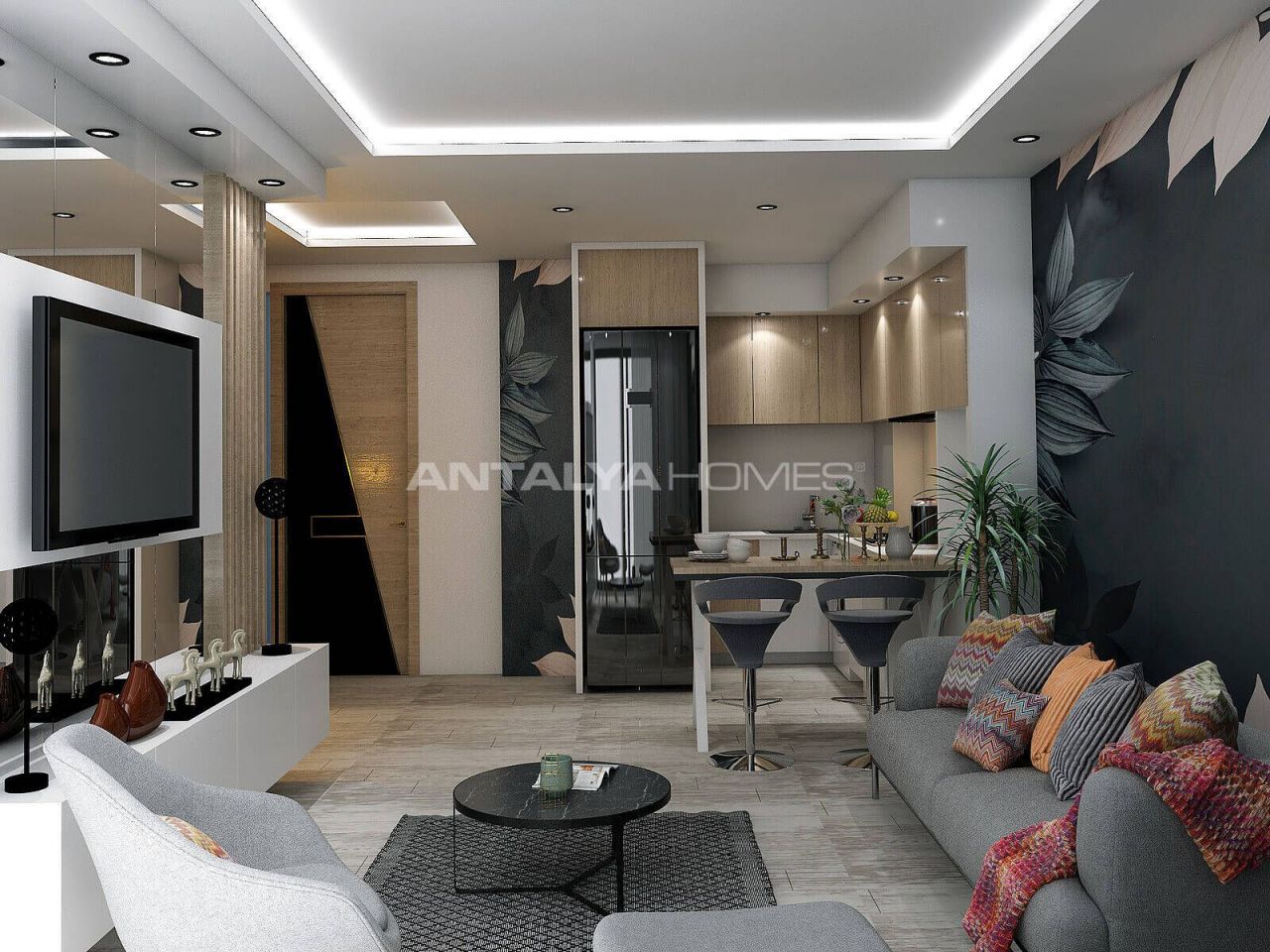 Апартаменты в Анталии, Турция, 53 м2 фото 5