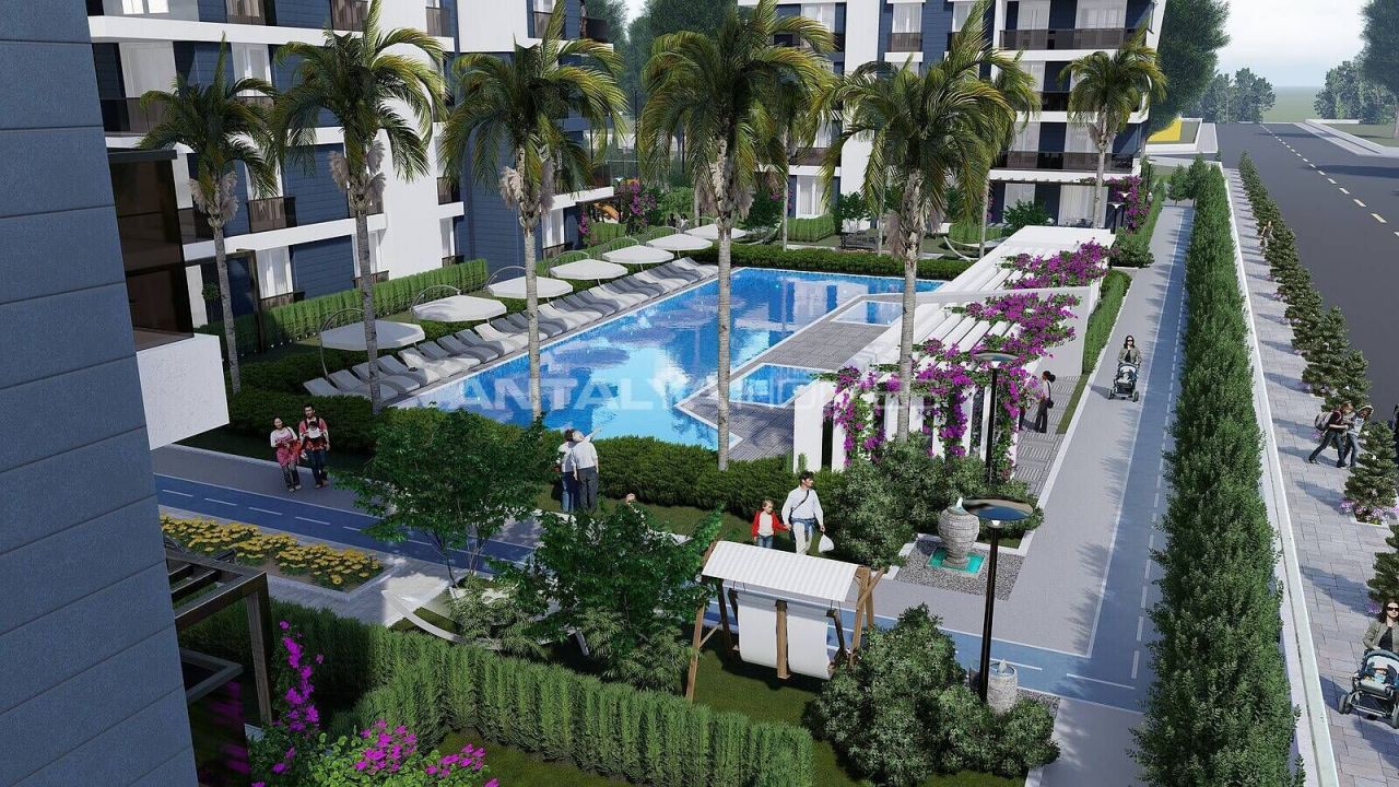 Апартаменты в Анталии, Турция, 45 м2 фото 4