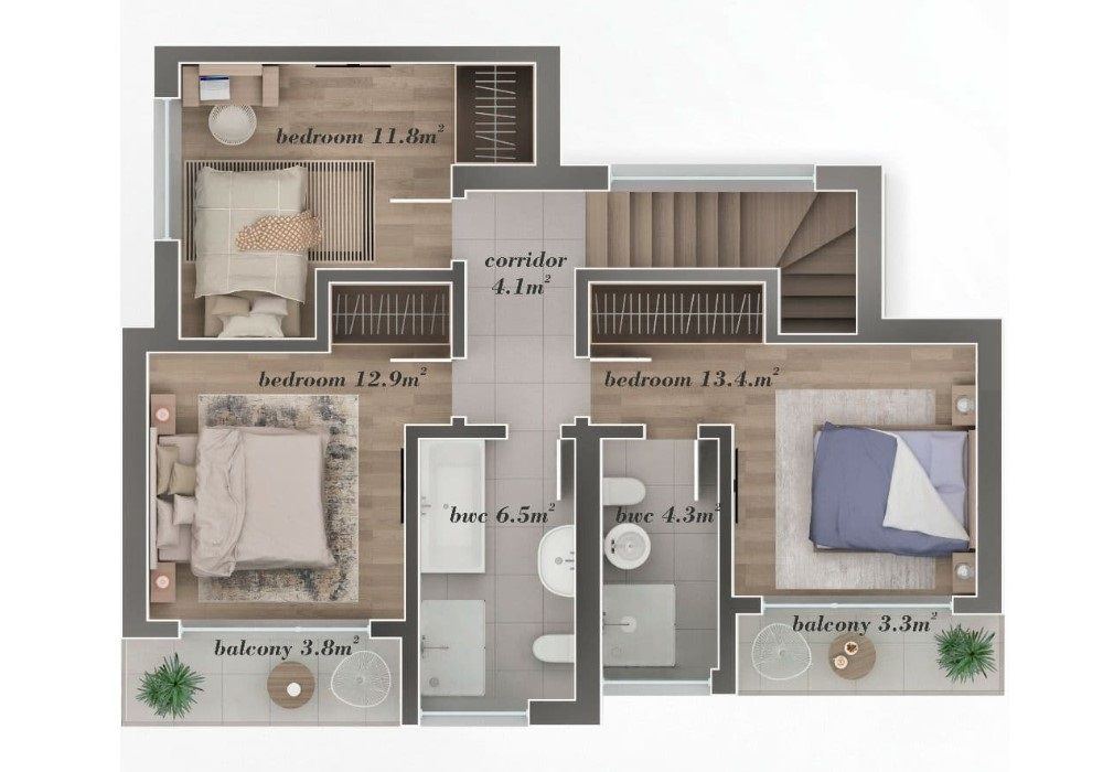 Вилла в Батуми, Грузия, 130 м2 фото 4