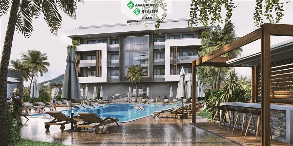 Квартира в Алании, Турция, 48 м2 фото 4