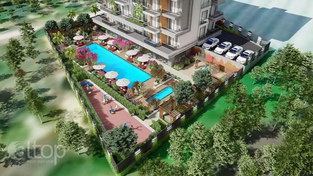 Квартира в Алании, Турция, 49 м2 фото 4