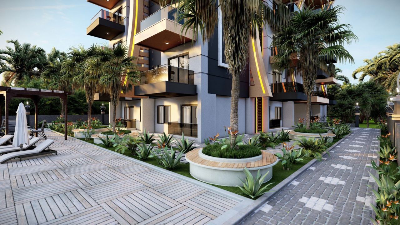 Квартира в Газипаше, Турция, 46 м2 фото 5