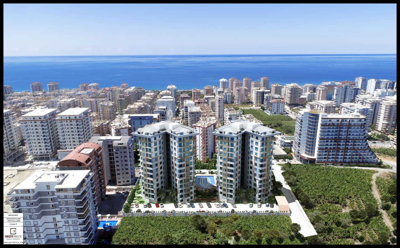 Квартира в Алании, Турция, 58 м2 фото 3
