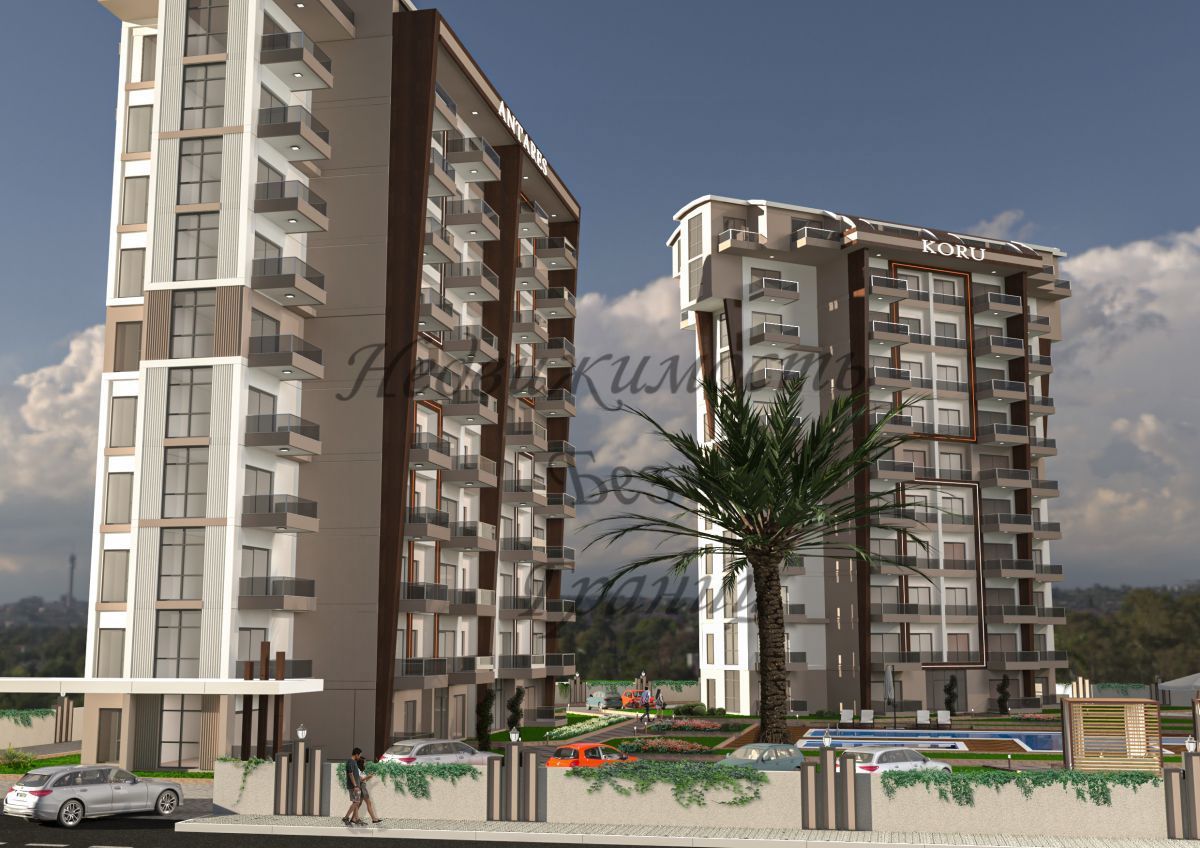 Апартаменты в Алании, Турция, 55 м2 фото 4