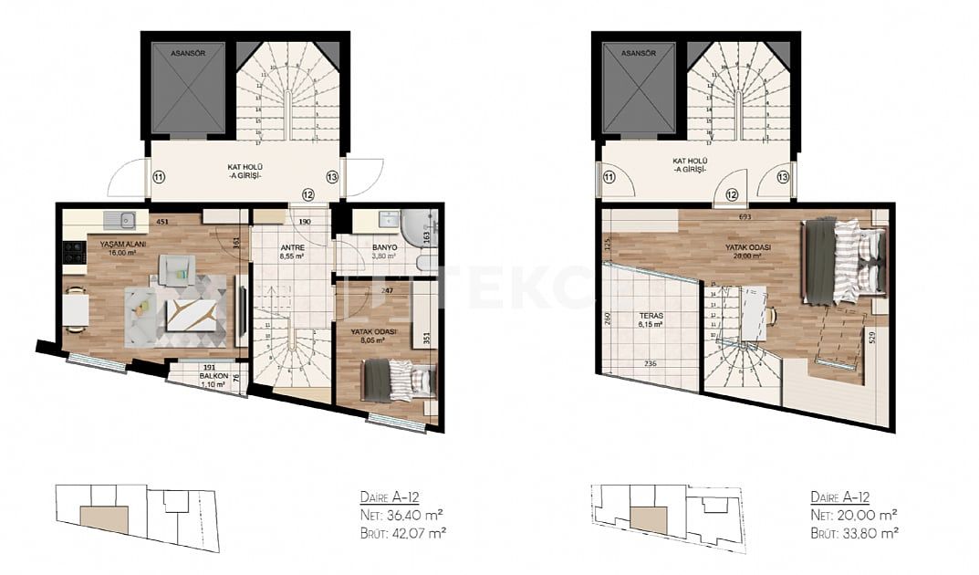 Апартаменты в Стамбуле, Турция, 126 м2 фото 2