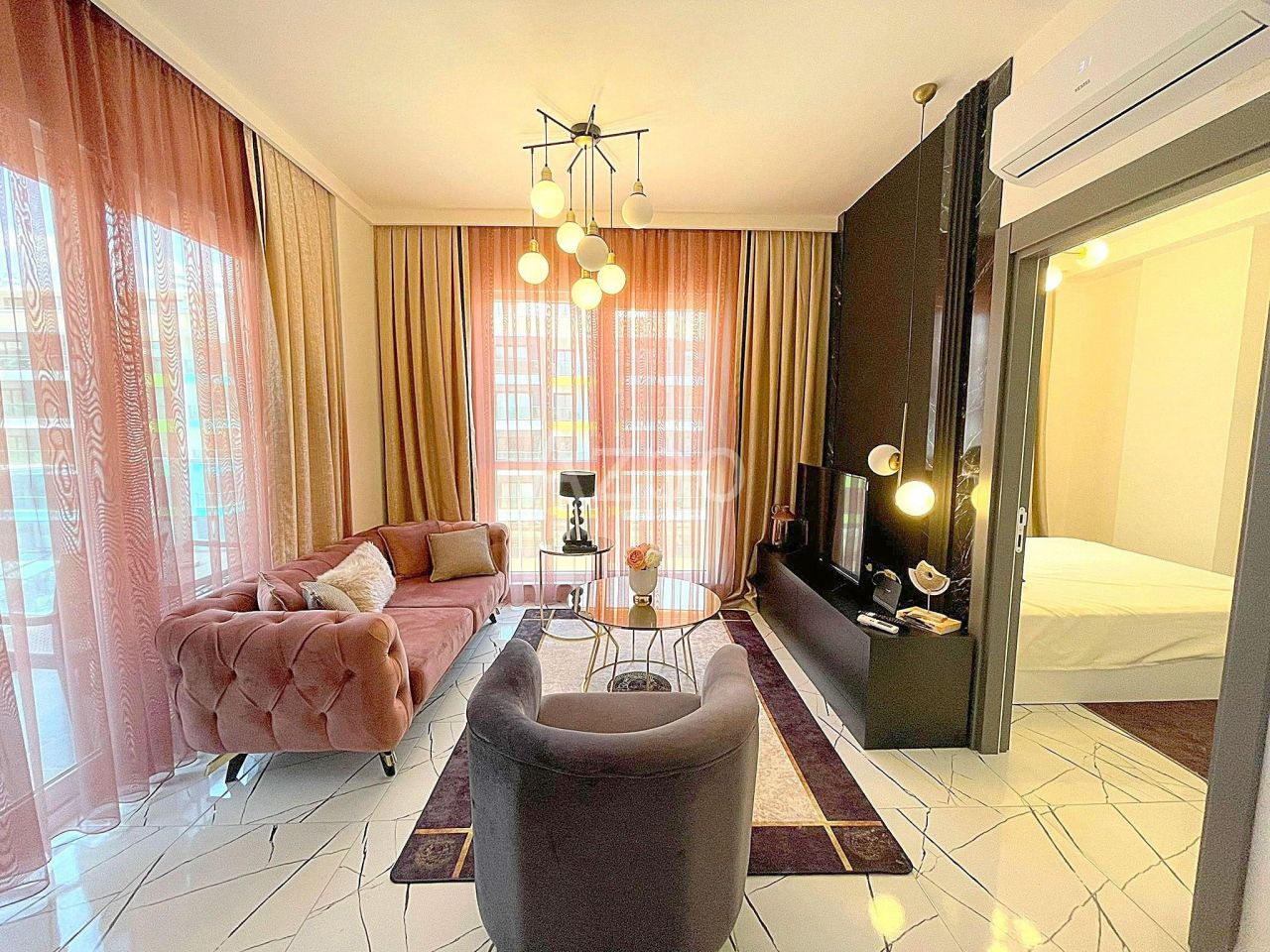 Апартаменты в Алании, Турция, 55 м2 фото 3