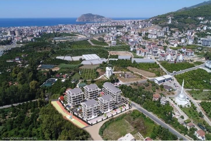 Квартира в Алании, Турция, 55 м2 фото 2