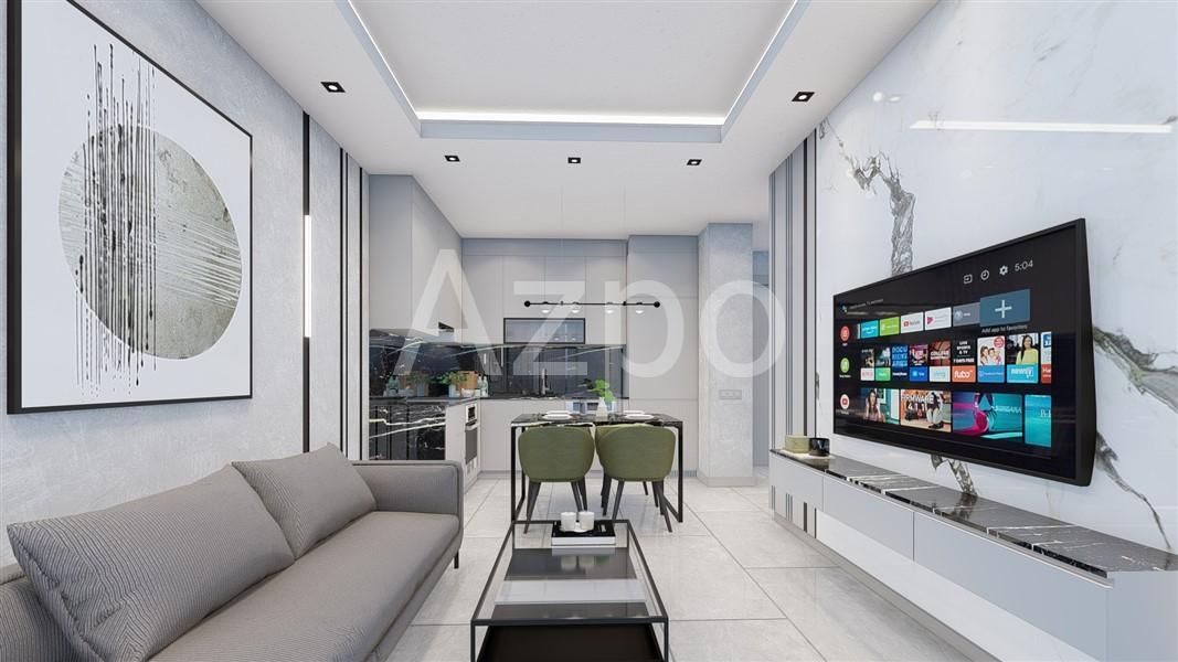 Апартаменты в Алании, Турция, 50 м2 фото 2