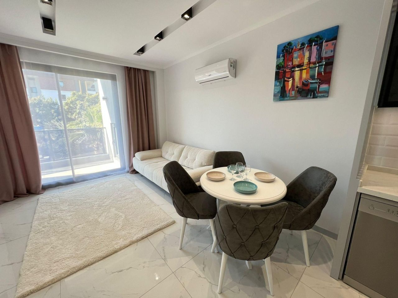 Квартира в Алании, Турция, 50 м2 фото 2