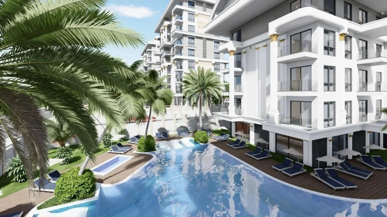 Квартира в Алании, Турция, 55 м2 фото 3