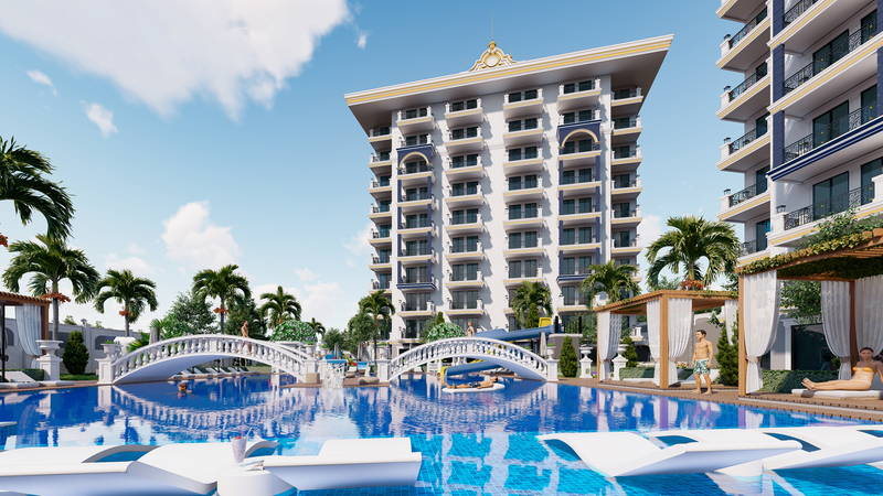 Апартаменты в Алании, Турция, 54 м2 фото 3