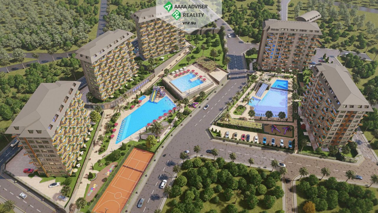 Квартира в Алании, Турция, 48 м2 фото 4